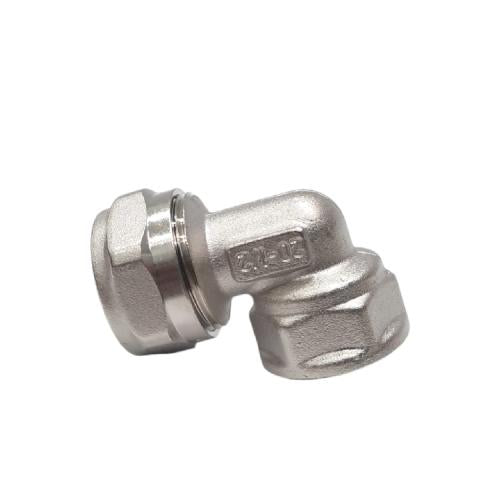 L 20 x 1/2 IN / FIDEM Knee Selang Pex Drat Dalam Ke Pipa Stainless