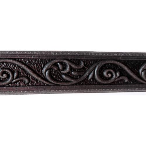 6 MM x 5 CM x 115 CM / COBZ LIST-B56H Wallpaper Foam Sticker Corak Hitam Lembar