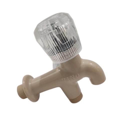 1/2 INCH / VINO Kran Air Cabang Double Shower Mesin Cuci PVC