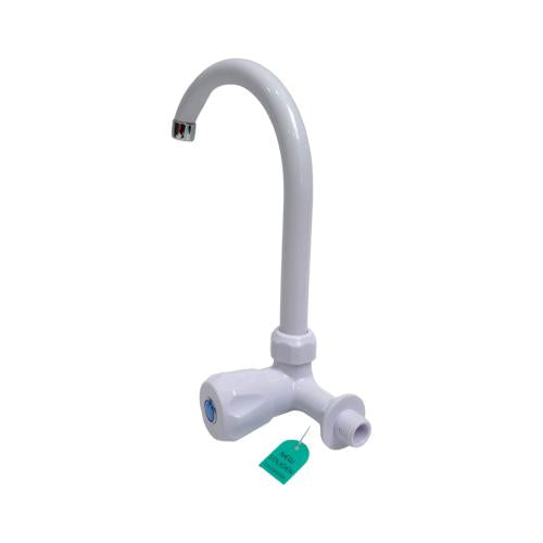 1/2 IN / NEW SOLIGEN W2 Kran Angsa Sink Bak Cuci Piring Tembok Plastik PVC