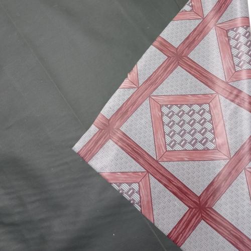 120 CM / TM Karpet Perlak Lantai Meja Vinyl PVC Red Meter