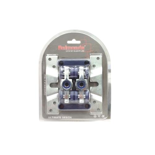 BELMONDO Roda Rel Pintu Geser Etalase Lemari Sliding Door Set