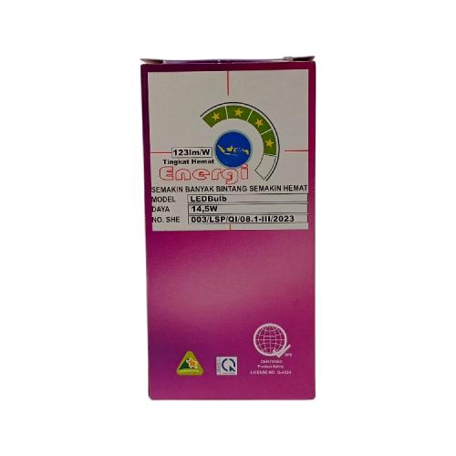 14 1/2 WATT / PHILIPS LED Lampu Bohlam Bulb Putih