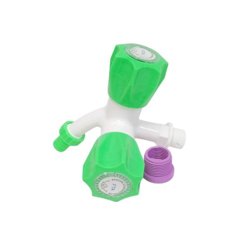 1/2 IN / FTA Kran Air Cabang Double Shower Mesin Cuci PVC