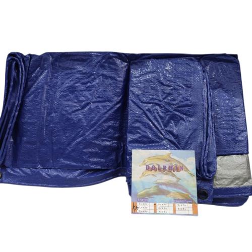 3 M X 5 M / TM A3 Terpal Tarpaulin Tutup Plastik PVC Warna Luar Warna Dalam