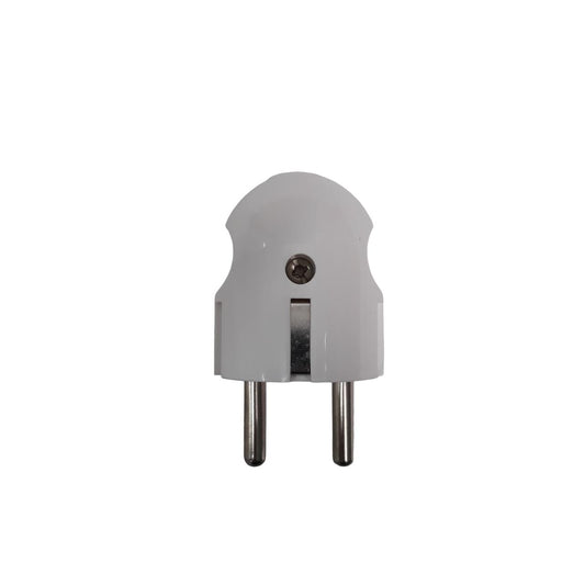 PAGODA Steker Jek Colokan Kabel Listrik Cowok Male Bulat Putih