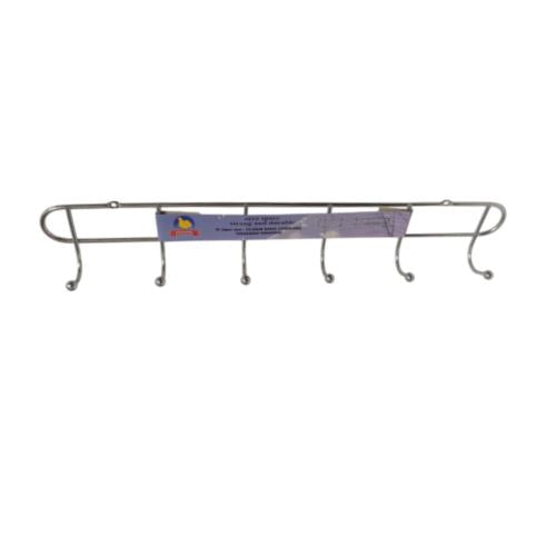 6 KAIT / PERFEK Kapstok Cantel Gantungan Baju Dinding Stainless