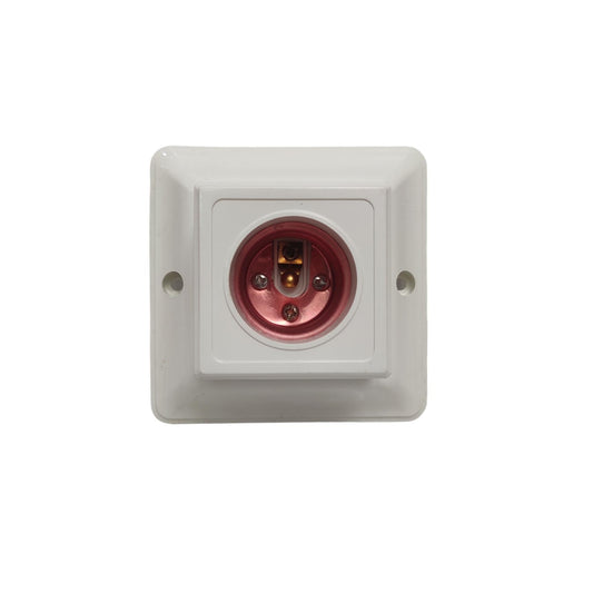 KAWACHI KW04 Fitting Tempat Lampu Plafon Atap Tempel Kotak Besar Putih