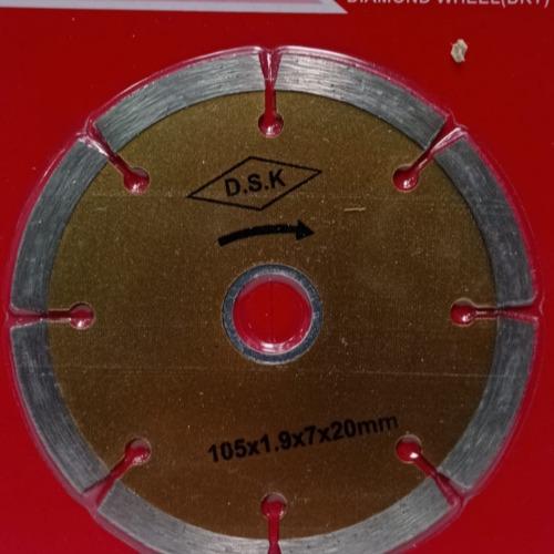 4 IN / D.S.K Dry Mata Gerinda Potong Keramik Diamond Cutting Wheel