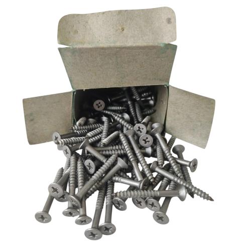 1 1/2 IN / CHW Sekrup Baut Kayu Kepala Rata Plus Wood Screw Dus