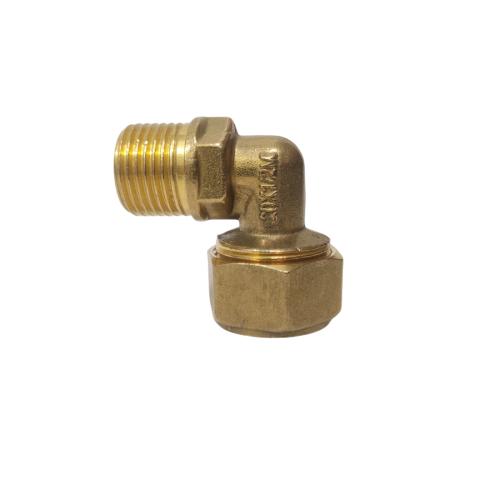 L 20 x 1/2 IN / TM Knee Selang Pex Drat Luar Ke Pipa Kuningan