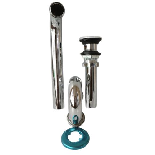 1 1/4 IN / COBZ Sifon Leher Angsa Saringan Wastafel Stainless Set