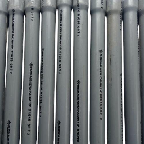 1 1/4 INCH/ RUCIKA WAVIN AW Abu Abu Pipa Pralon Paralon PVC Abu Batang