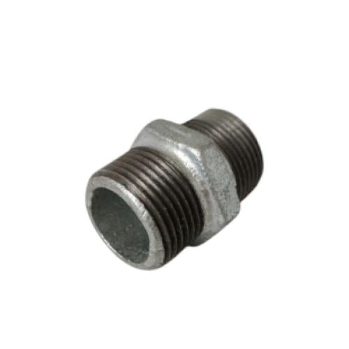 1 IN / G Double Nepel Drat Luar Nipple Male Outer Thread Besi
