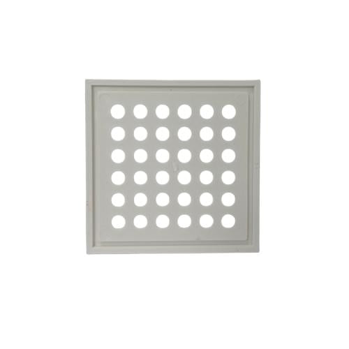 4 IN / ALINCO Saringan Got Plat Floor Drain Plastik PVC Putih