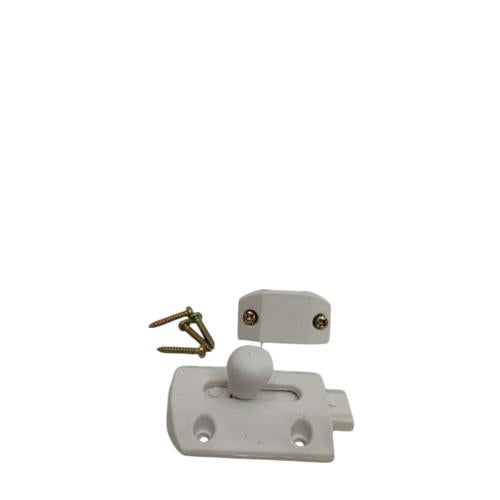 2 IN / COBZ Grendel Kunci Slot Pintu Jendela Plastik PVC