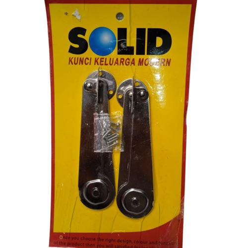 6 IN / SOLID Tangan Gareng Engsel Salon Penahan Jendela Stainless Set