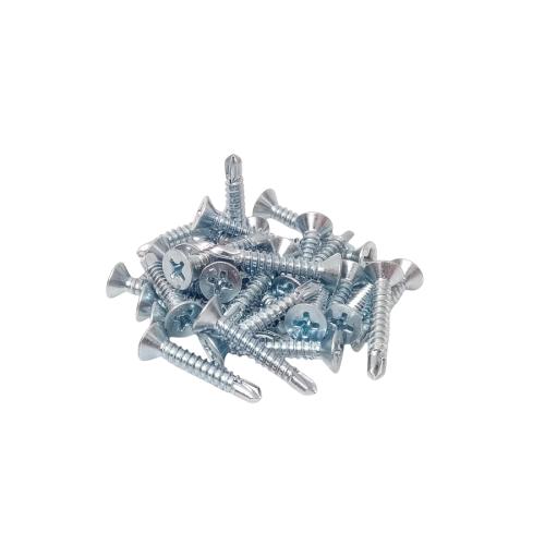 #8 x 1 IN / TM Sekrup FH SDS Rata Plus GRC Plafon Putih Biji