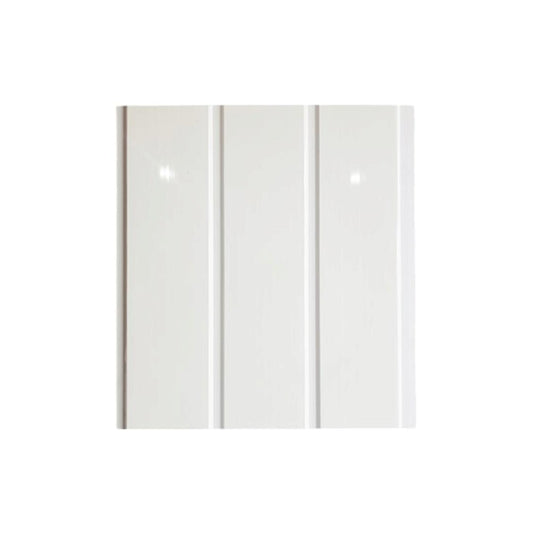 8 MM x 25 CM x 4 M / SHUNDA PLAFON KU.25.001 Plafon Gypsum GRC U PVC Hotstamping Lembar