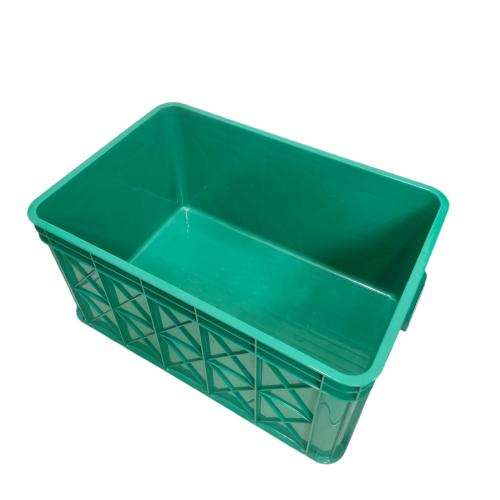 631 MM x 414 MM x 307 MM / ATARI 9919 P Krat Industri Keranjang Buah Rongga Green