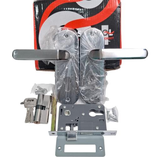 SCHIPOL SALMERE SN/CP Door Lock Tarikan Handle Kunci Pintu Tanggung Set