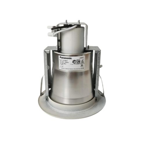 3 IN / PANASONIC Kap Lampu Rumah Lampu Downlight Frame Reflektor Putih