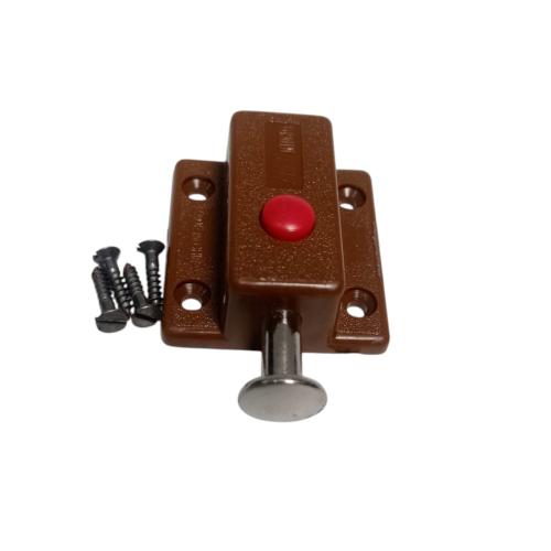 2 IN / COBZ 01 Grendel Kunci Slot Pintu Jendela Plastik PVC