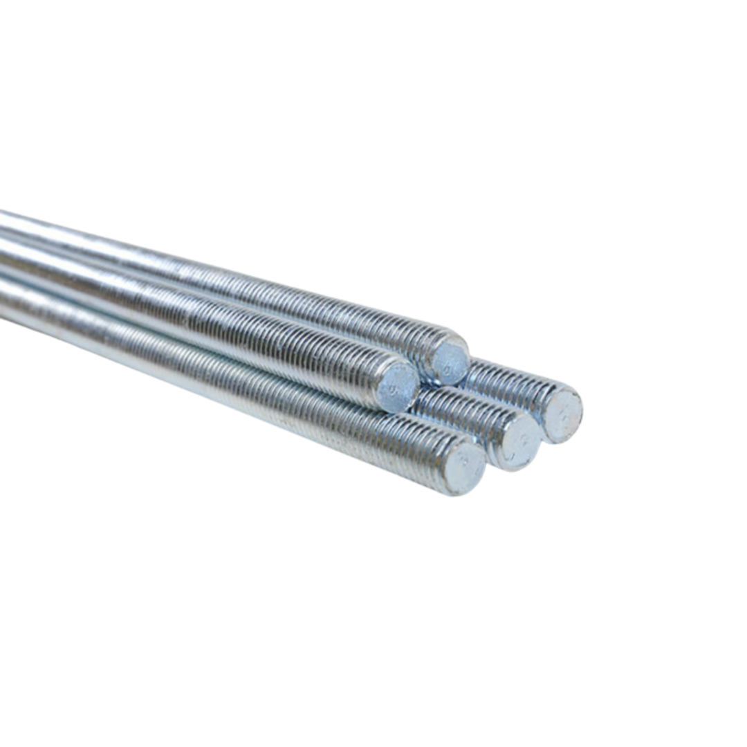 8 MM x 1 M / TM Asdrat Longdrat Baut Panjang Putih Batang