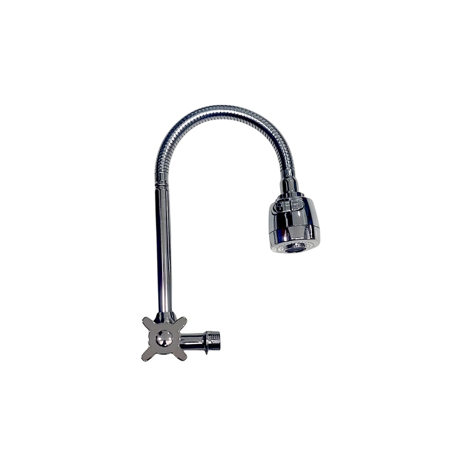 1/2 IN / BANO 362 Kran Angsa Fleksibel Sink BCP Tembok Stainless