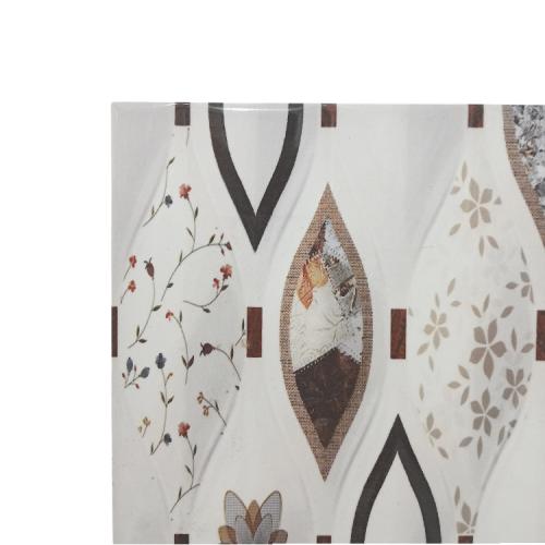 25 CM x 40 CM / UNO MARIGOLD Keramik Dinding Kamar Mandi Glossy White Dus