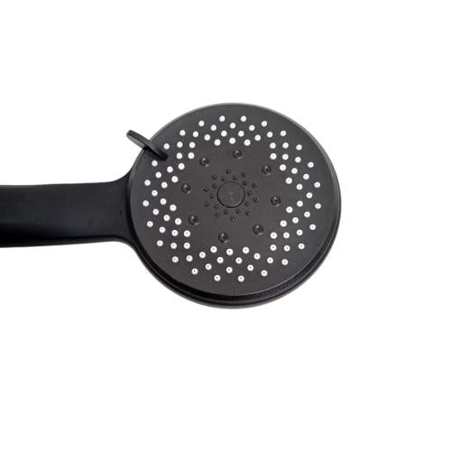 1/2 IN / COBZ NP6-B Kepala Shower Tangan Kamar Mandi Hitam PVC