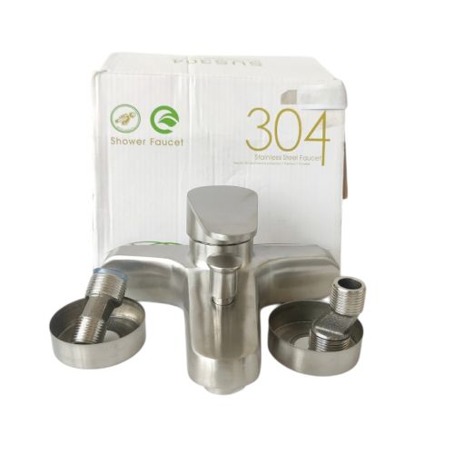 1/2 IN / SUS 304 Stop Kran Air Shower Panas Dingin Stainless