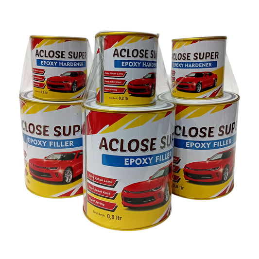 1 KG / DNT ACLOSE SUPER Cat Dasar Meni Besi Anti Karat Zinc Chromate Primer Kaleng