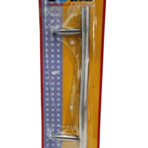 22 CM / SOLID P 637 Tarikan Pegangan Pull Handle Pintu SS Silver Set