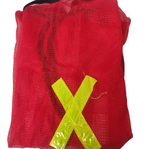 SIZE OS / NM Rompi Proyek Kerja Tukang Parkir Jaring Merah