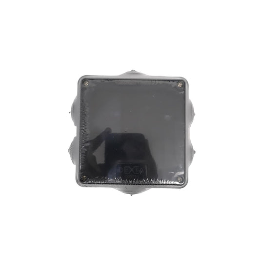 10 CM X 10 CM / DEXTA 122 Duradus Junction Box Kotak Kamera CCTV Hitam