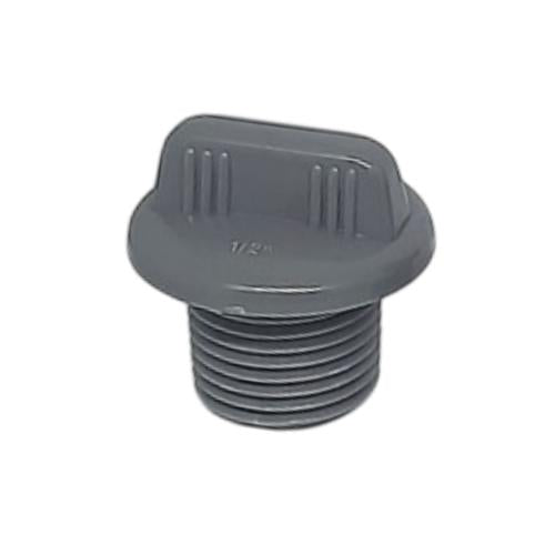 1/2 IN / TM AW Plug Kuping Cap Tutup Dop Drat Luar Fitting Pipa PVC