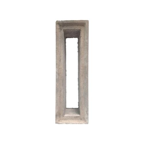 13 CM x 40 CM / BL Profil Rooster Lubang Angin Semen Abu 1 Sisi Biji