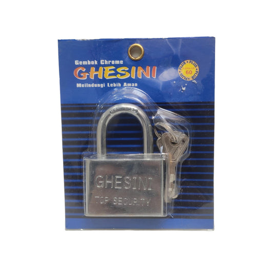 60 MM / GHESINI Gembok Pintu Pagar Padlock Anti Maling Leher Pendek