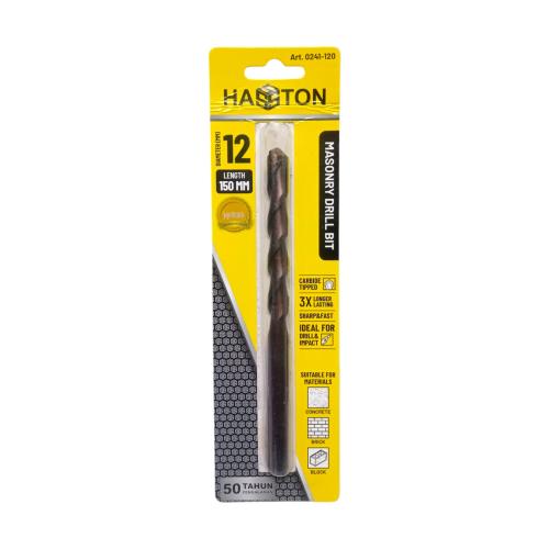 12 MM / HASTON Masonry Drill Bits Mata Bor Beton Tembok Dinding