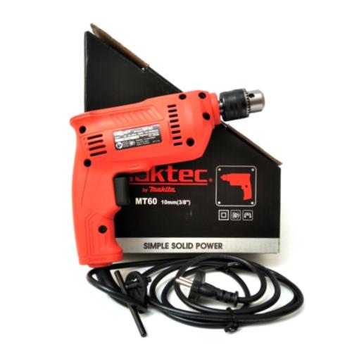 MAKTEC MT60 Mesin Bor Tangan Impact Bolak Balik Kabel Set