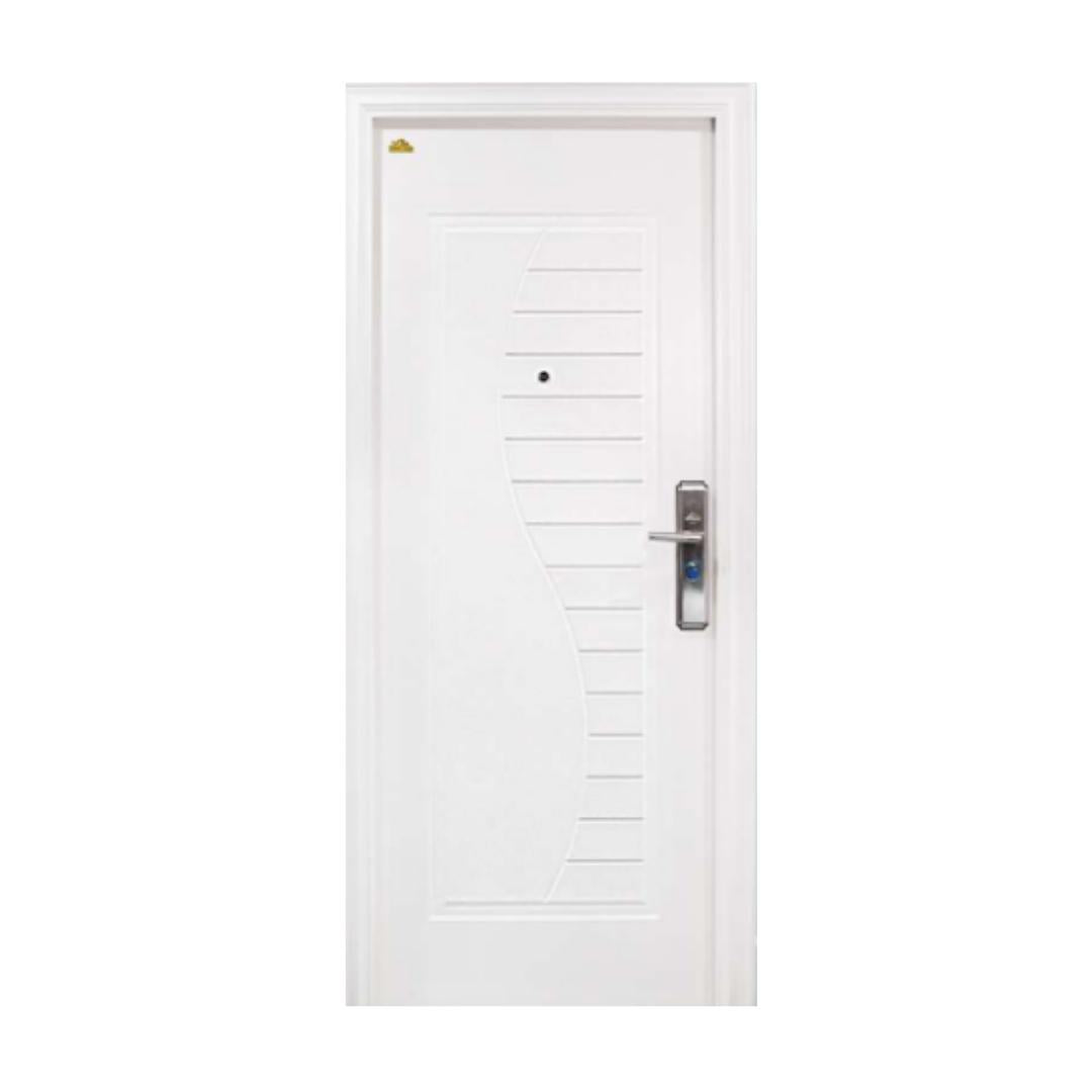 5 CM x 90 CM x 210 CM / FORTRESS FORT 90.15 SINGLE DOOR Pintu Baja White Set
