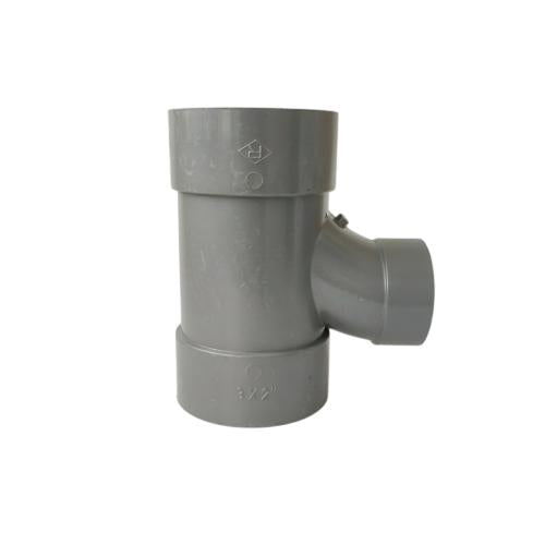 3 IN x 2 IN / RUCIKA D - LT Tee Large Radius Sambungan Fitting Pipa PVC