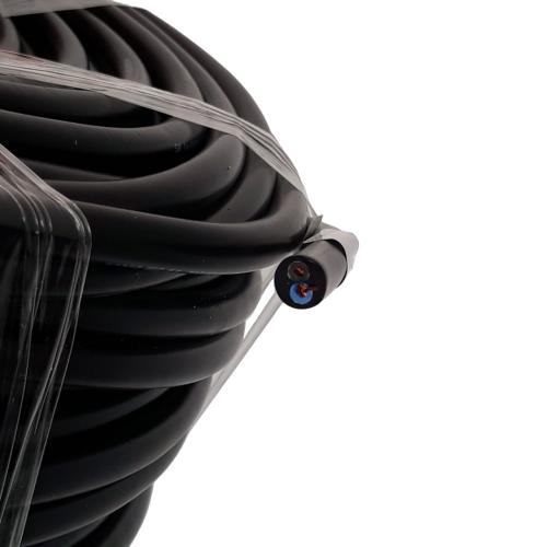 2 INTI x 1.5 MM x 50 M / KITANI NYMHY Serabut Kabel Tembaga SNI Hitam Roll