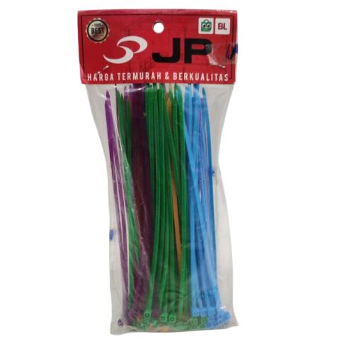 2.5 MM x 150 MM / JP Kabel Cable Ties Tali Ripet 15 CM Warna Pack