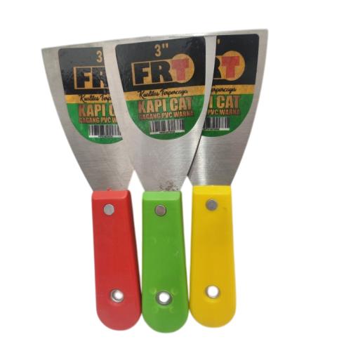 3 INCH / FRT Sekrap Kape Scrapper Cat Perata Acian Gagang Bahan
