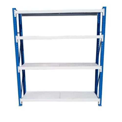 LB 45 CM x L 200 CM x T 200 CM / TM DS Rak Gudang Susun Industri Biru Cream Set