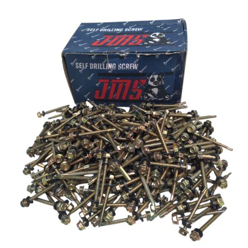 # 12 x 50 MM / JMS PANDA Roofing Baut Sekrup Atap Baja Ringan Kuning Dus