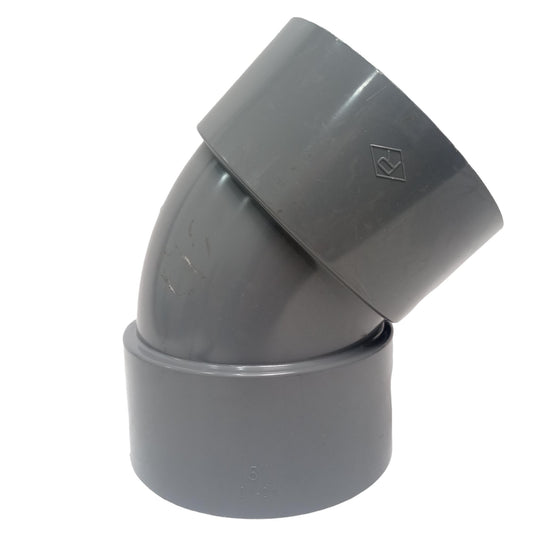 5 IN / RUCIKA D-45L Elbow Knee Keni 45 Derajat Fitting Pipa PVC