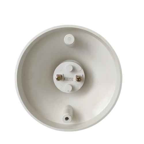 MIKOTEK MT 7526 Fitting Tempat Lampu Plafon Atap Tempel Bulat Besar Putih